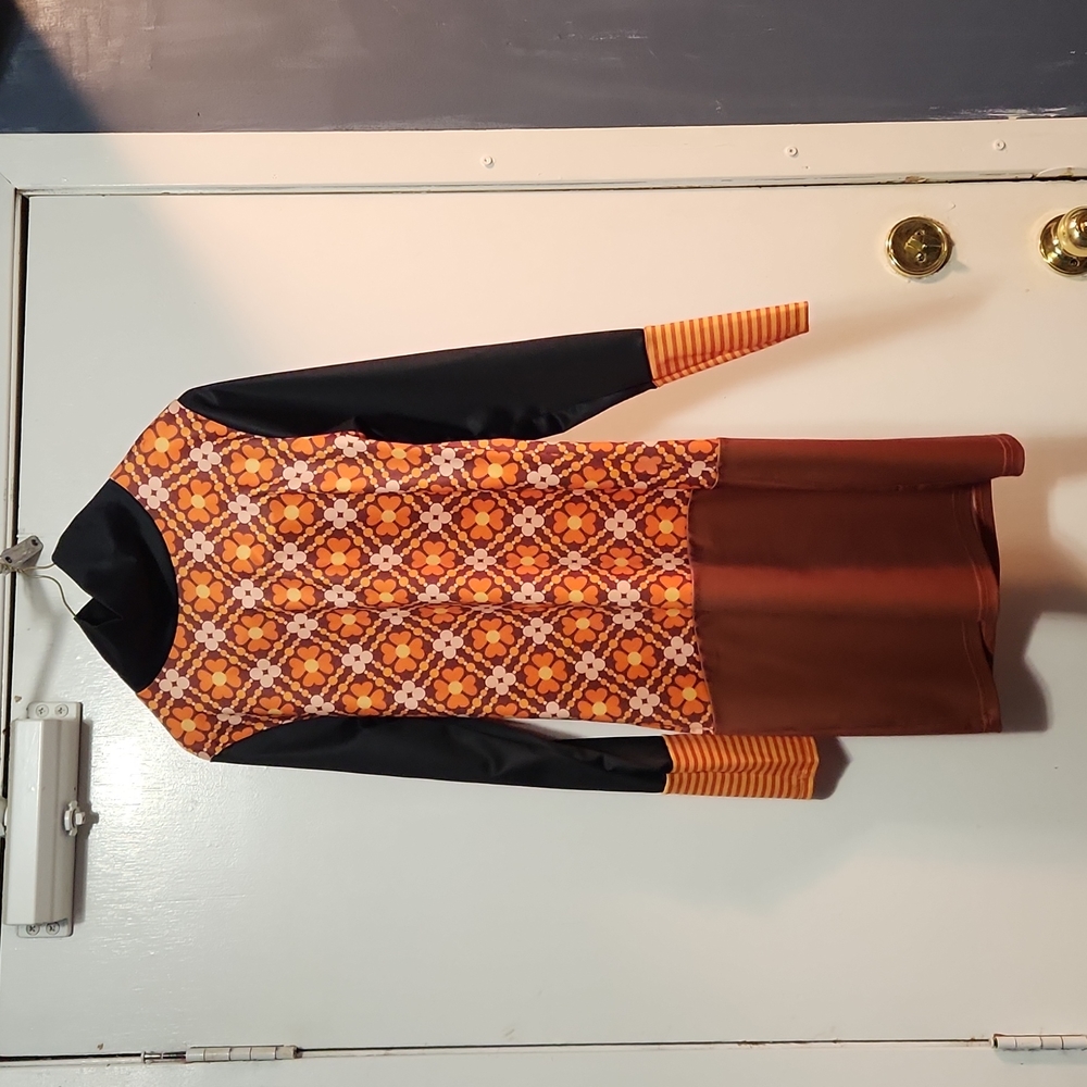 60's inspired hippie dress